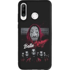 Huawei P30 Lite Case Hülle - Silikon schwarz Bella Ciao