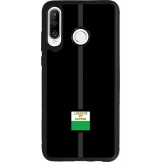 Huawei P30 Lite Case Hülle - Silikon schwarz Kanton VD schwarz