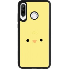 Coque Huawei P30 Lite - Silicone rigide noir Easter 2026 Little chicken
