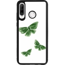 Coque Huawei P30 Lite - Silicone rigide noir Butterflies 2026