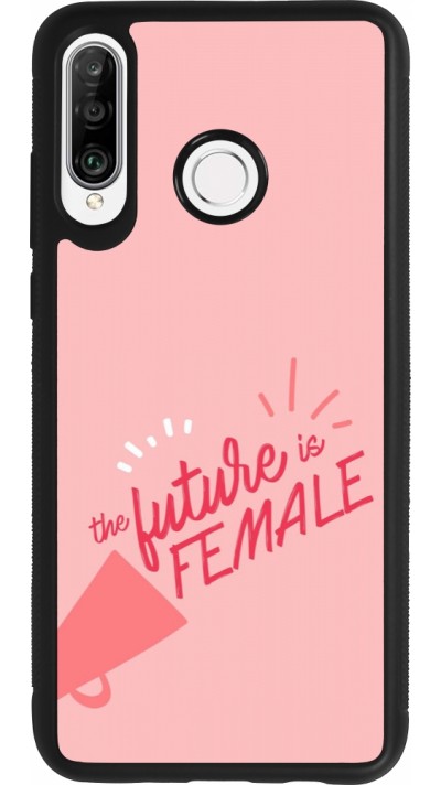 Coque Huawei P30 Lite - Silicone rigide noir Womens day 2026 4