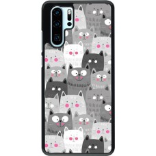 Hülle Huawei P30 Pro - Katzenschwärme