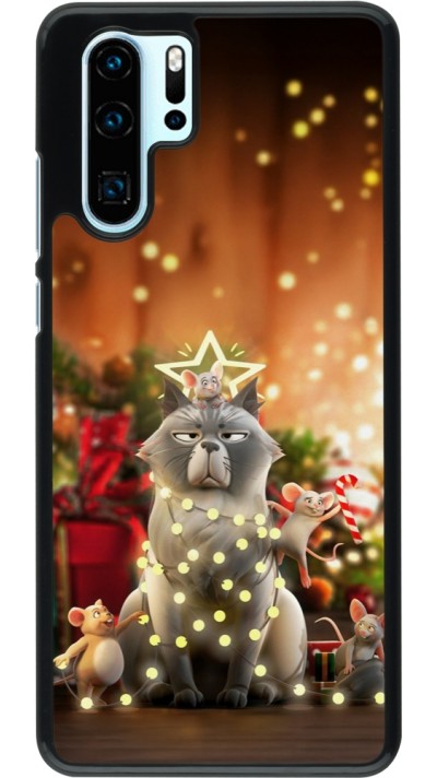 Coque Huawei P30 Pro - Christmas 25 Xmas Cat