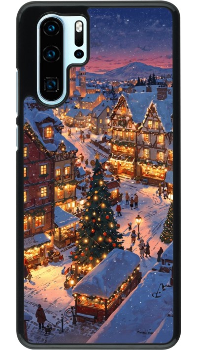 Coque Huawei P30 Pro - Christmas 25 Xmas Village