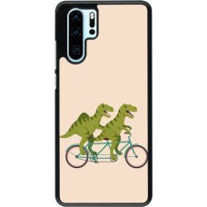 Coque Huawei P30 Pro - Dinosaurs on bikes 2026