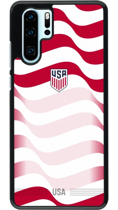 Coque Huawei P30 Pro - Maillot de football E?tats Unis 2026 personnalisable