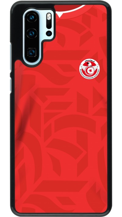 Huawei P30 Pro Case Hülle - Tunesien 2022 personalisierbares Fussballtrikot