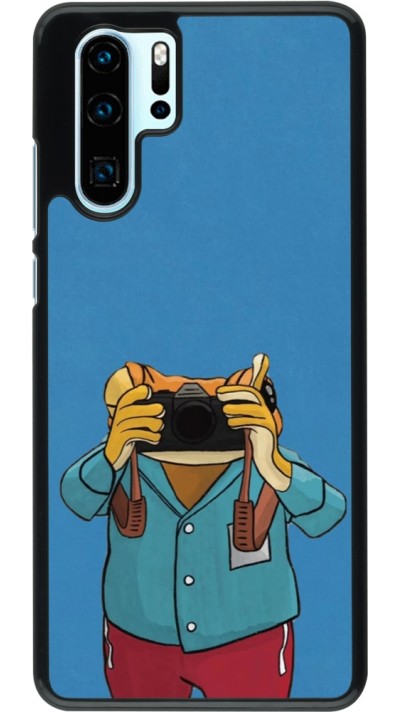 Coque Huawei P30 Pro - Frog with camera DTMF