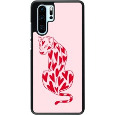 Coque Huawei P30 Pro - Leopard with hearts 2026
