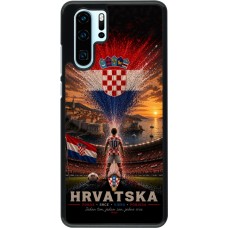 Coque Huawei P30 Pro - Football Croatie splash 2026