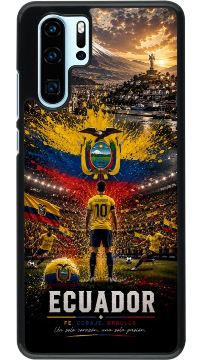 Coque Huawei P30 Pro - Football Équateur splash 2026
