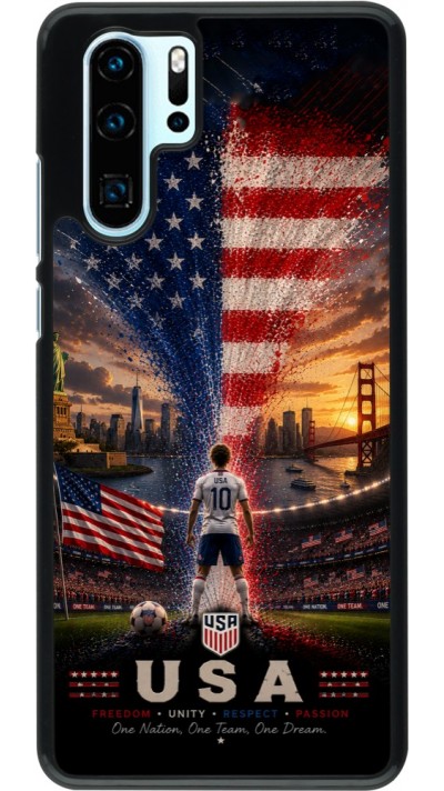 Coque Huawei P30 Pro - Football États-Unis splash 2026
