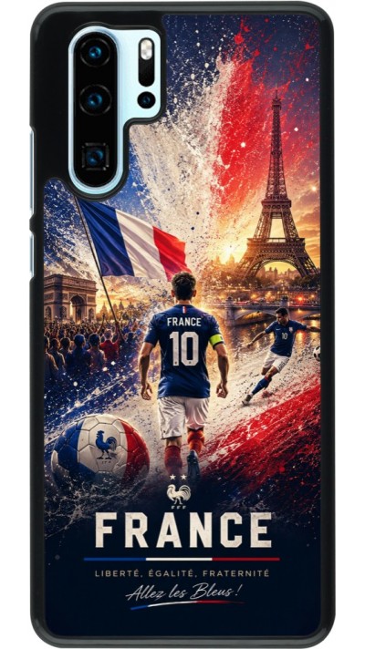 Coque Huawei P30 Pro - Football France splash 2026