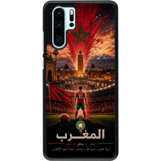 Coque Huawei P30 Pro - Football Maroc splash 2026