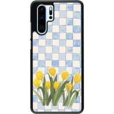 Coque Huawei P30 Pro - Blue vichy tulips 2026