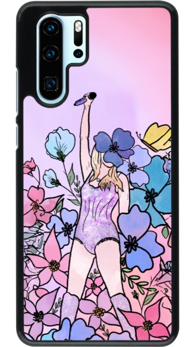 Huawei P30 Pro Case Hülle - Taylor Swift Sketch - Pink