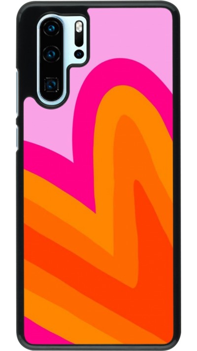 Huawei P30 Pro Case Hülle - Valentine 2024 heart gradient
