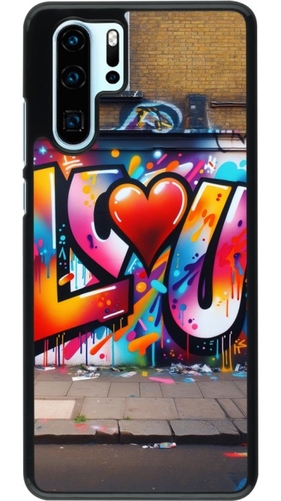 Huawei P30 Pro Case Hülle - Valentin 2025 Liebe U Tag