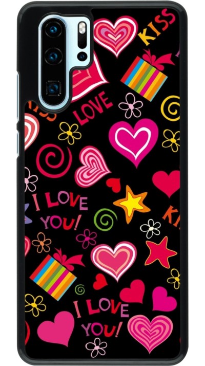 Coque Huawei P30 Pro - Valentine 2023 love symbols