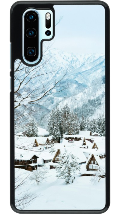 Coque Huawei P30 Pro - Winter 25 Winter snowy landscape