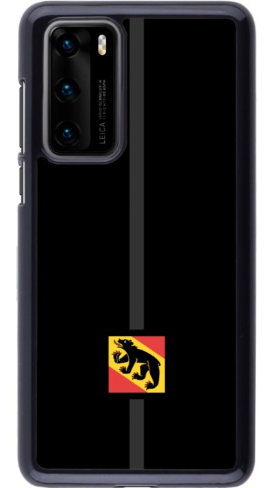 Coque Huawei P40 - Canton BE noir