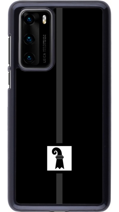 Coque Huawei P40 - Canton BS noir