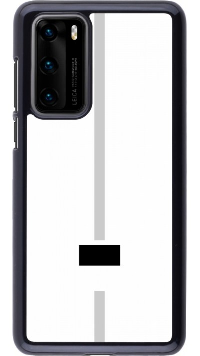 Coque Huawei P40 - Canton FR blanc