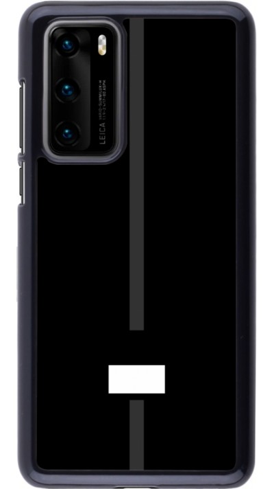 Coque Huawei P40 - Canton FR noir