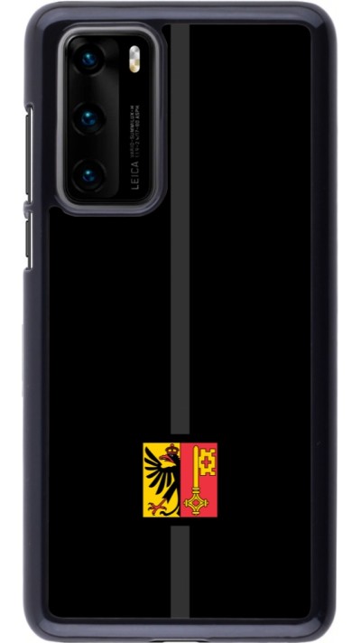 Coque Huawei P40 - Canton GE noir