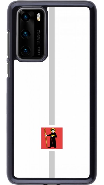 Coque Huawei P40 - Canton GL blanc