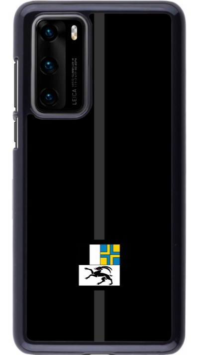 Coque Huawei P40 - Canton GR noir