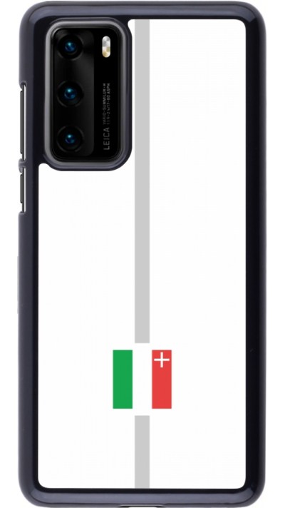 Coque Huawei P40 - Canton NE blanc