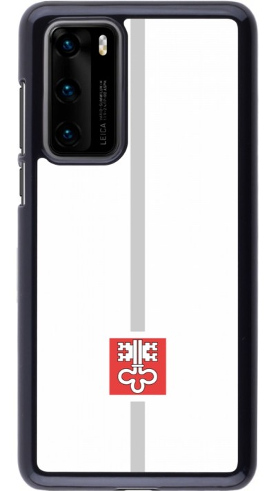 Coque Huawei P40 - Canton NW blanc