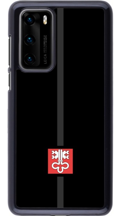 Coque Huawei P40 - Canton NW noir