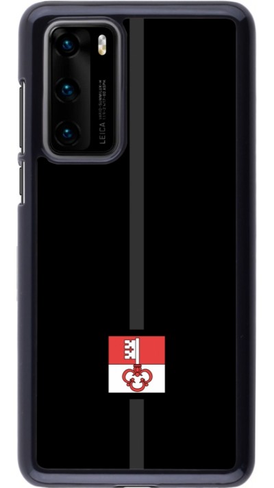 Coque Huawei P40 - Canton OW noir