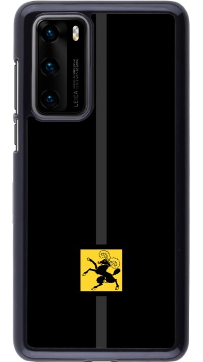 Coque Huawei P40 - Canton SH noir
