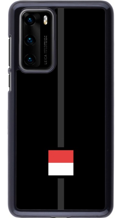 Coque Huawei P40 - Canton SO noir