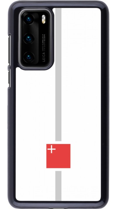 Coque Huawei P40 - Canton SZ blanc