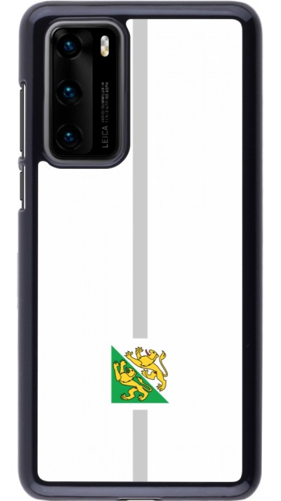 Coque Huawei P40 - Canton TG blanc