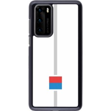 Coque Huawei P40 - Canton TI blanc