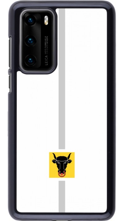 Coque Huawei P40 - Canton UR blanc