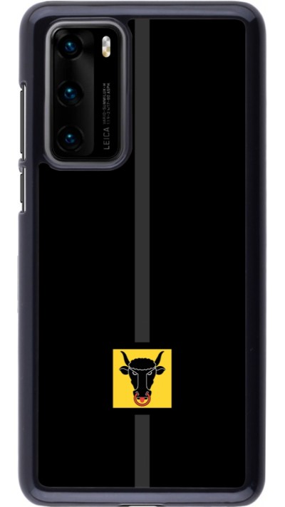 Coque Huawei P40 - Canton UR noir