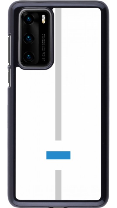 Coque Huawei P40 - Canton ZG blanc