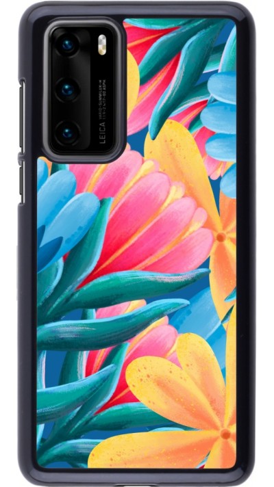 Coque Huawei P40 - Spring 23 colorful flowers