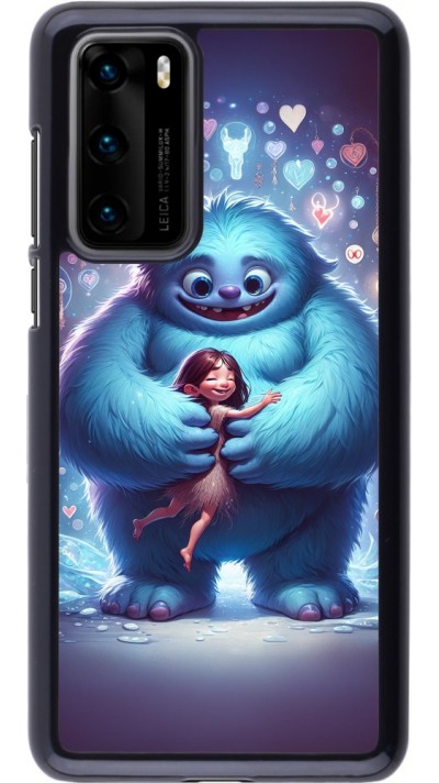 Coque Huawei P40 - Valentine 2024 Fluffy Love