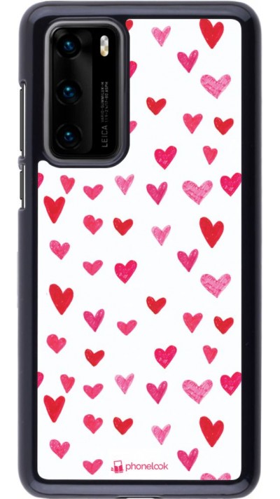 Coque Huawei P40 - Valentine 2022 Many pink hearts