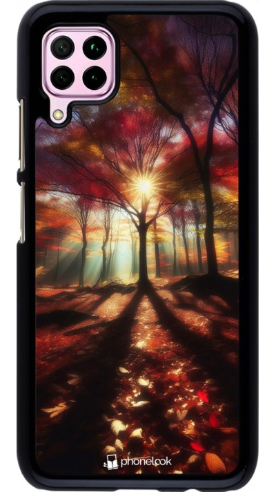 Coque Huawei P40 Lite - Automne doré glare