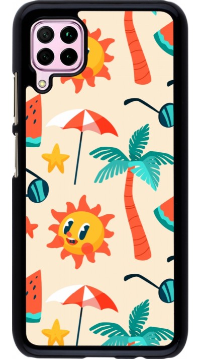 Coque Huawei P40 Lite - Summer 2025 Pattern soleil
