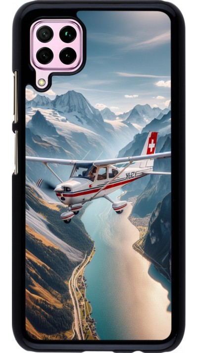 Coque Huawei P40 Lite - Vol Alpin Suisse