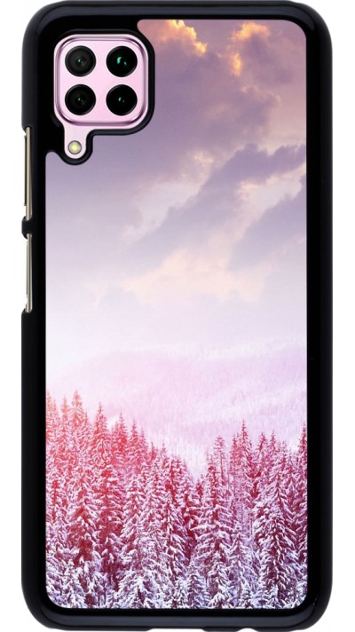 Coque Huawei P40 Lite - Winter 22 Pink Forest